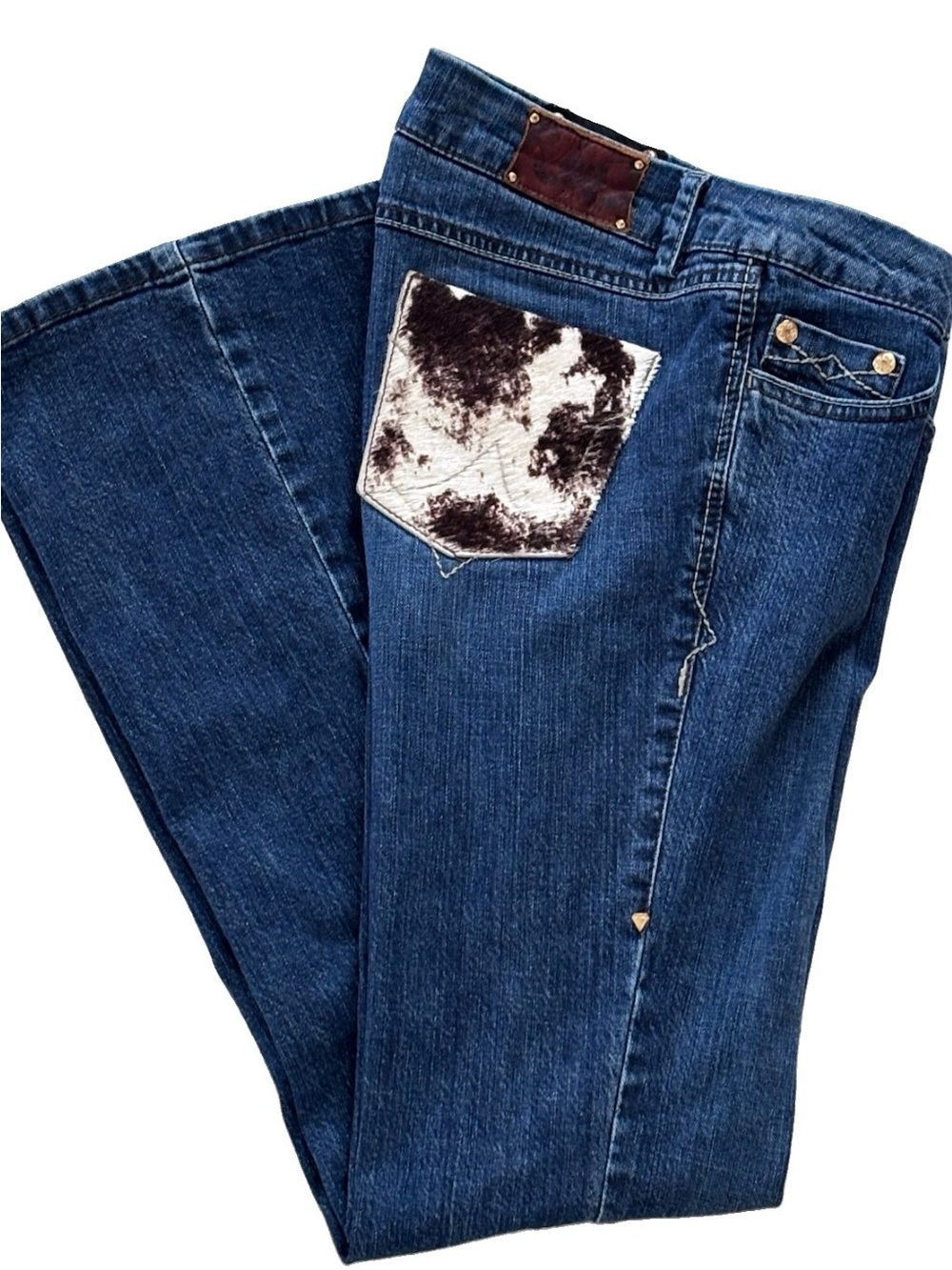 Red By Marc Ecko Cowhide Pocket Bootcut Jeans 30 X 31